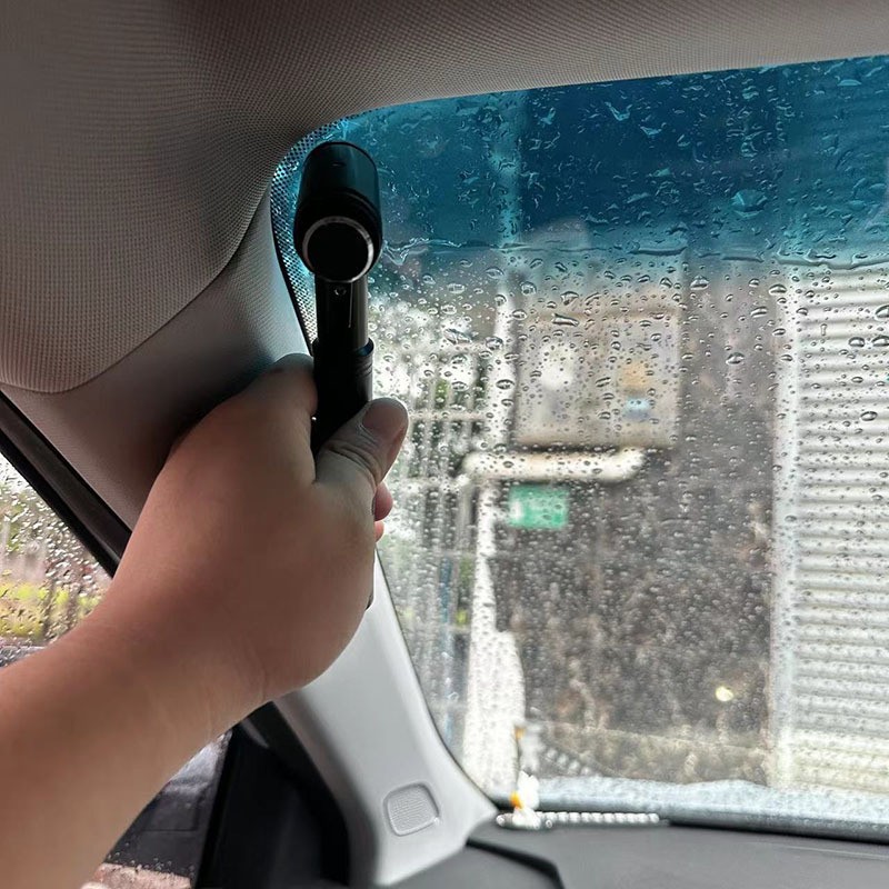 Car Safety Belt Hammer, Metal Multi-Functional Window Breaker, Car Underwater Life-Saving Escape Hammer, Tungsten Steel