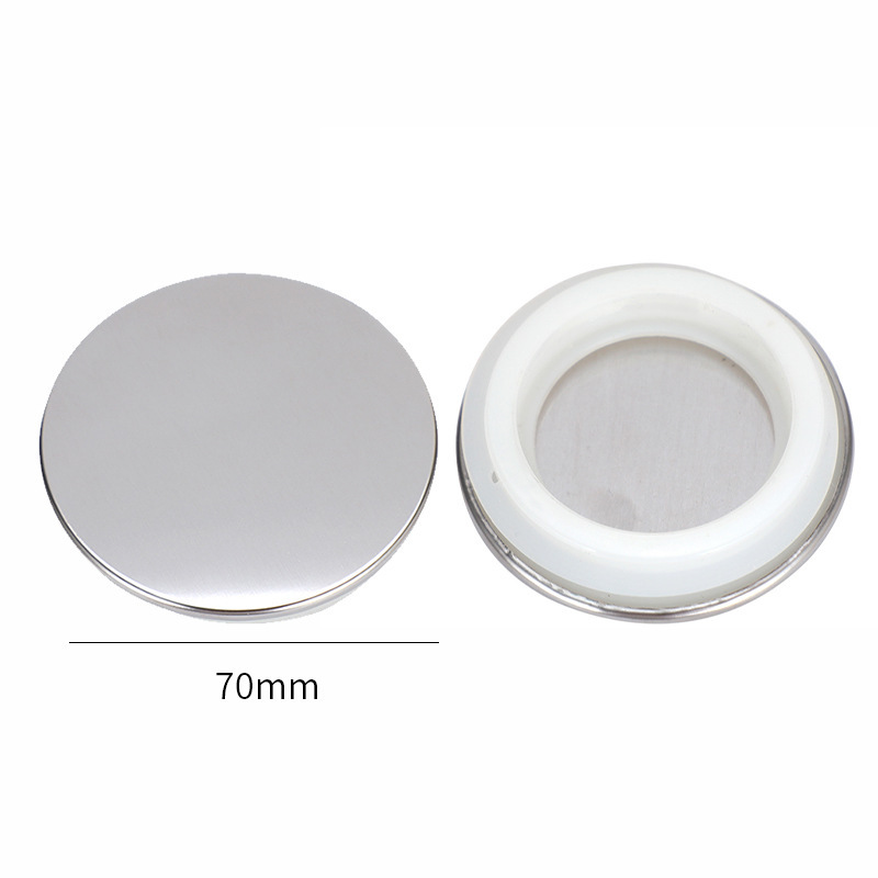 80 cubierta de lata de metal vela taza de cerámica sellado de cerámica embalaje de metal aromático tapa de aleación de colores