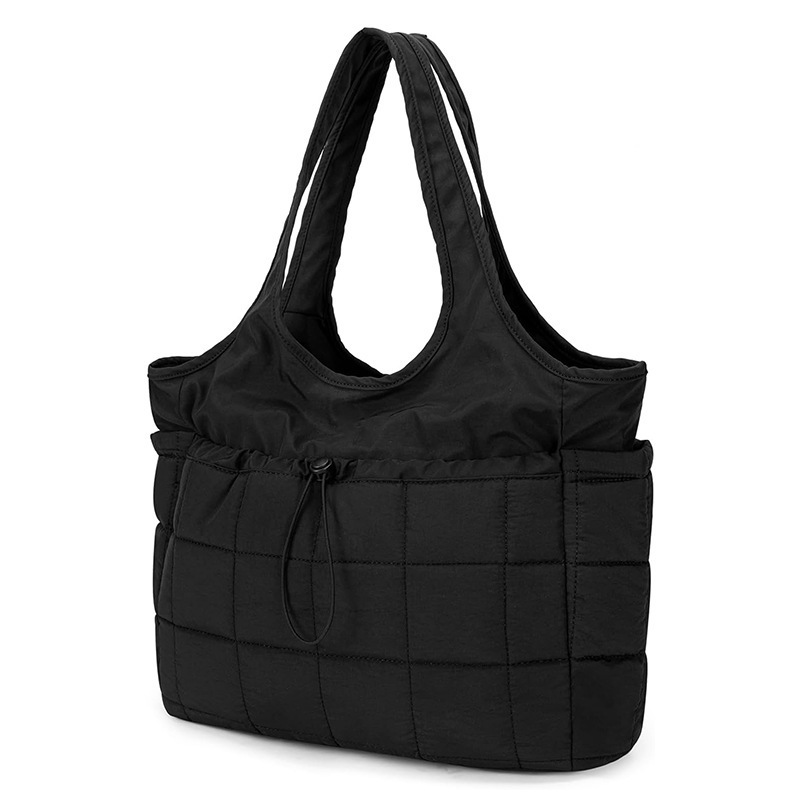 Amazon 新しいトートバッグ女性キルティングショルダーバッグ軽量ふわふわハンドバッグラップトップコンパートメント付き|undefined