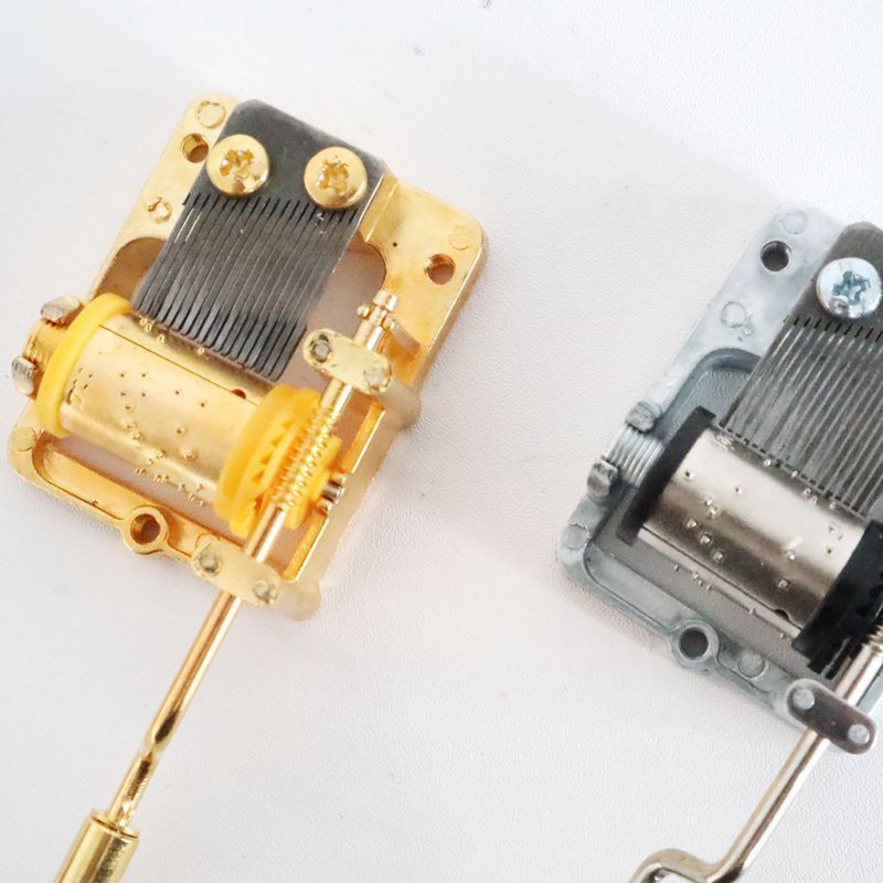 Hand-cranked music bell music box Movement music box movement wooden music Bell all kinds of famous music movement wholesale