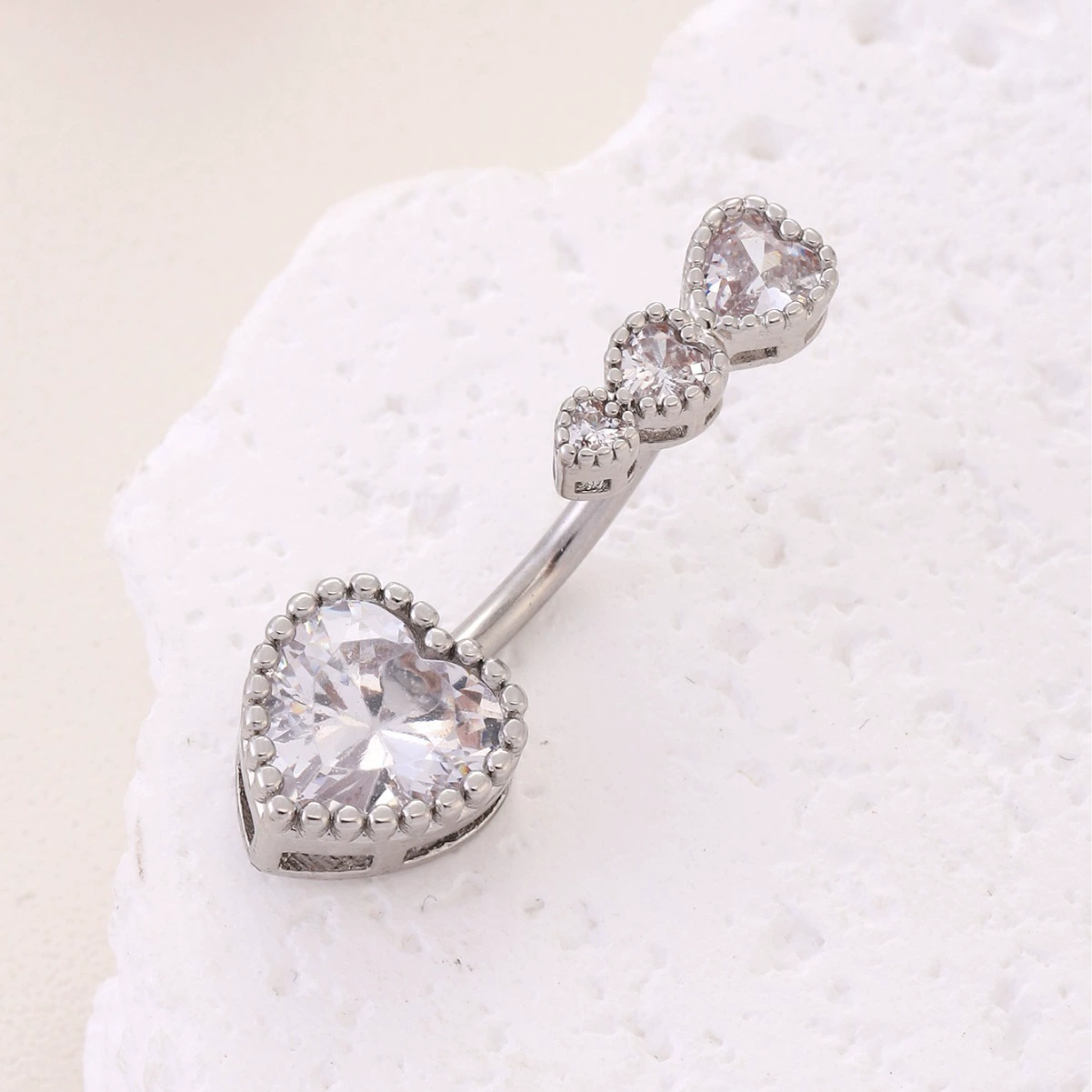 Трансграничный простой белый золотой любовный человек из нержавеющей стали