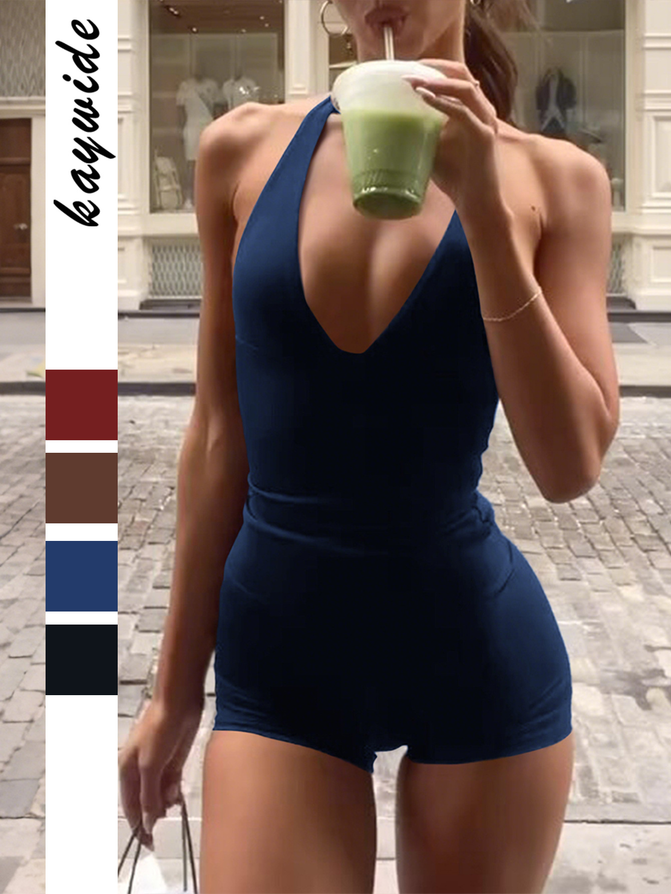 Kaikuo transfronterizo Europa y Estados Unidos deportes estilo colgante chaleco de cuello con traje de ropa de mujer de invierno de otoño de 2025 estación independiente de Amazon