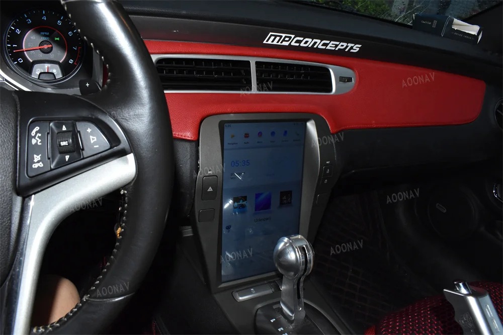 Suitable for Chevrolet Camaro 2010-2015 Multimedia Car Vertical Screen Modified Navigation Media Player