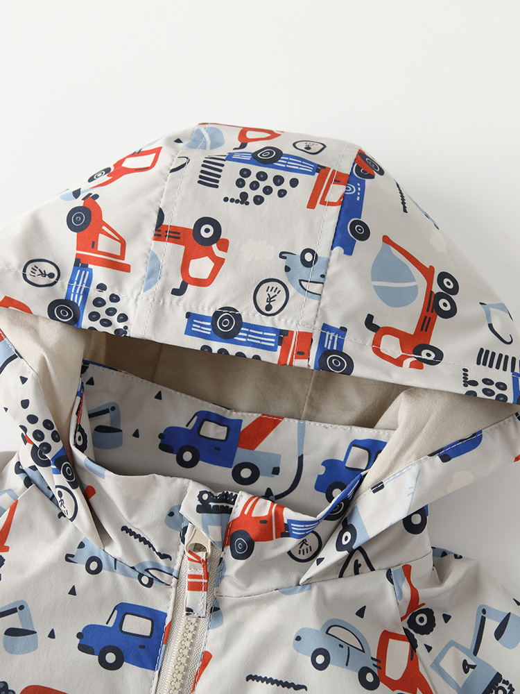 Malwee transfronterizo chaqueta de niño otoño y invierno nuevo estilo europeo y americano cardigan con capuz niño guapo invierno chaqueta de invierno