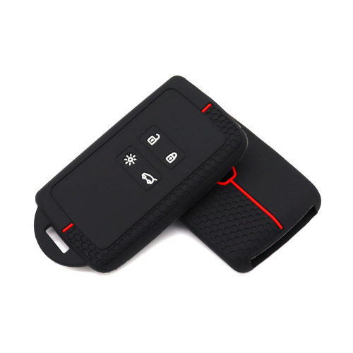 Applicable to Renault intelligent 4-key Megane, Captur, Scenic, Arkana,풍랑, honeycomb pattern silicone car key bag