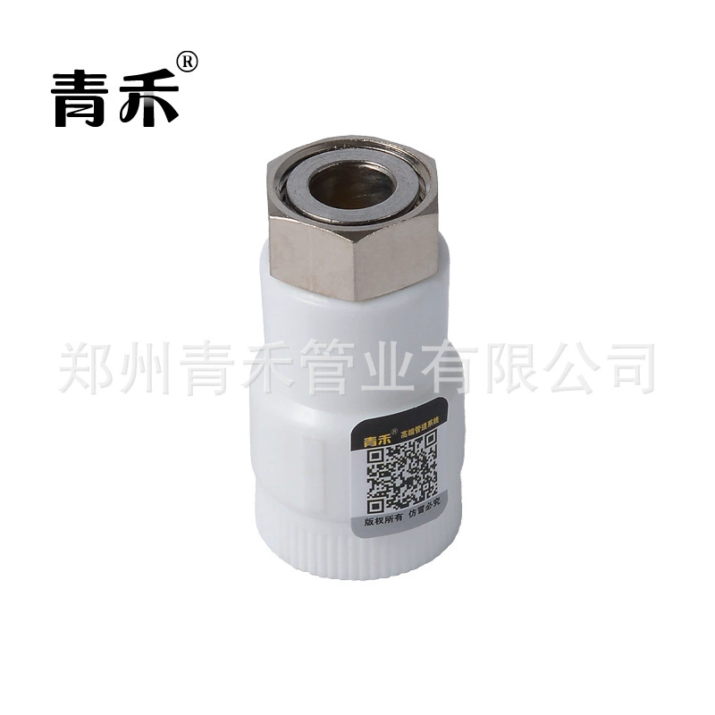 Завод питания PPR водонагреватель жить прямой Белый Медь горячего расплава воды фитинги