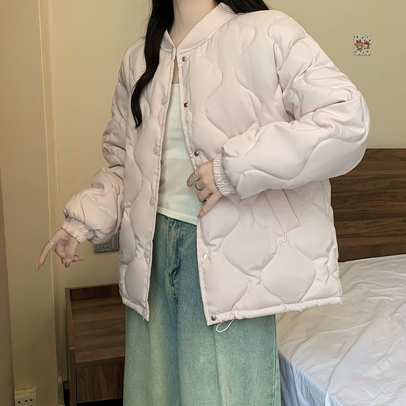 Demi-season down jacket with down, plus size, loose fit, increased thickness