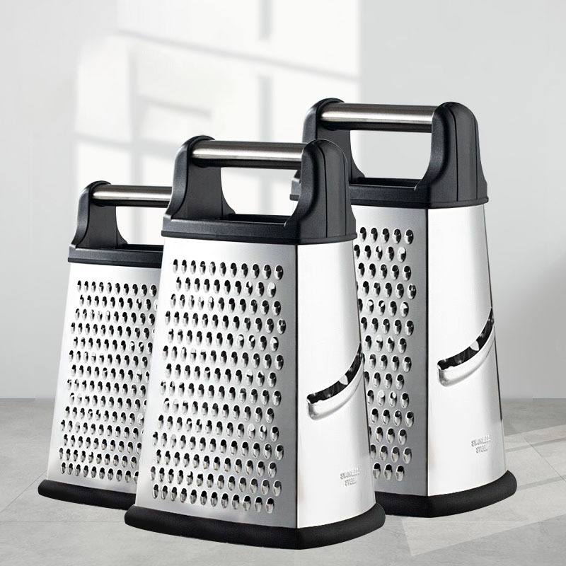 不锈钢四面刨丝器蔬菜水果刨丝刨皮神器土豆芝士奶酪磨蓉器