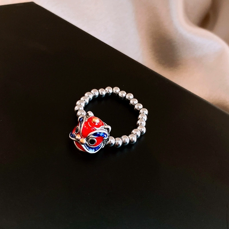 П fashionable ring with zircon?