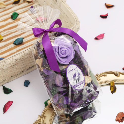 Manufacturer direct supply natural plant essential oil dry flower bags, bedroom petal scented pouch rose scent wardrobe incense wholesale