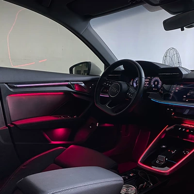 Audi A3L-2021-2025, Panel (Dashboard) işıqlandırması