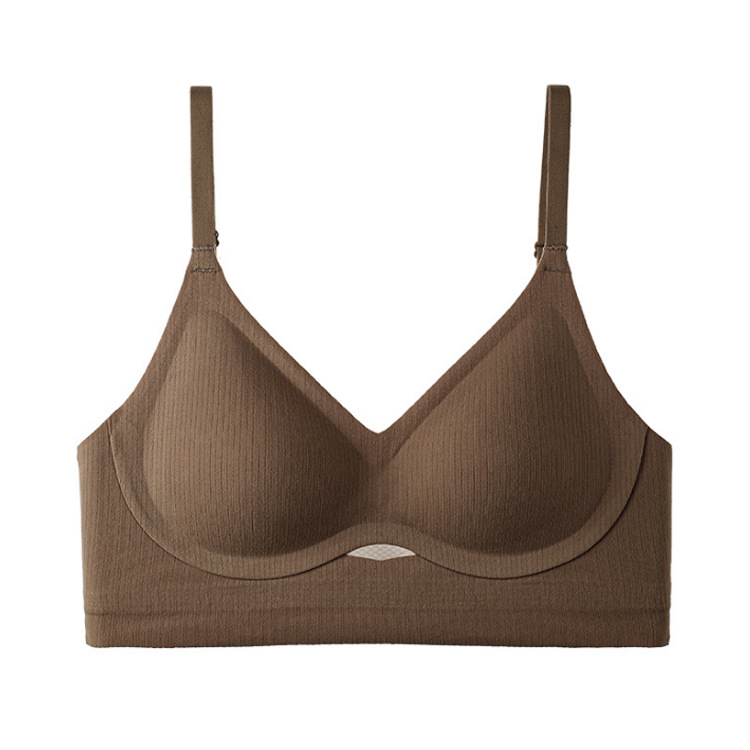 Otoño e Invierno 3D taza fija ropa interior inconsútil cómodo transpirable lado estable colección mama belleza sujetador 8842