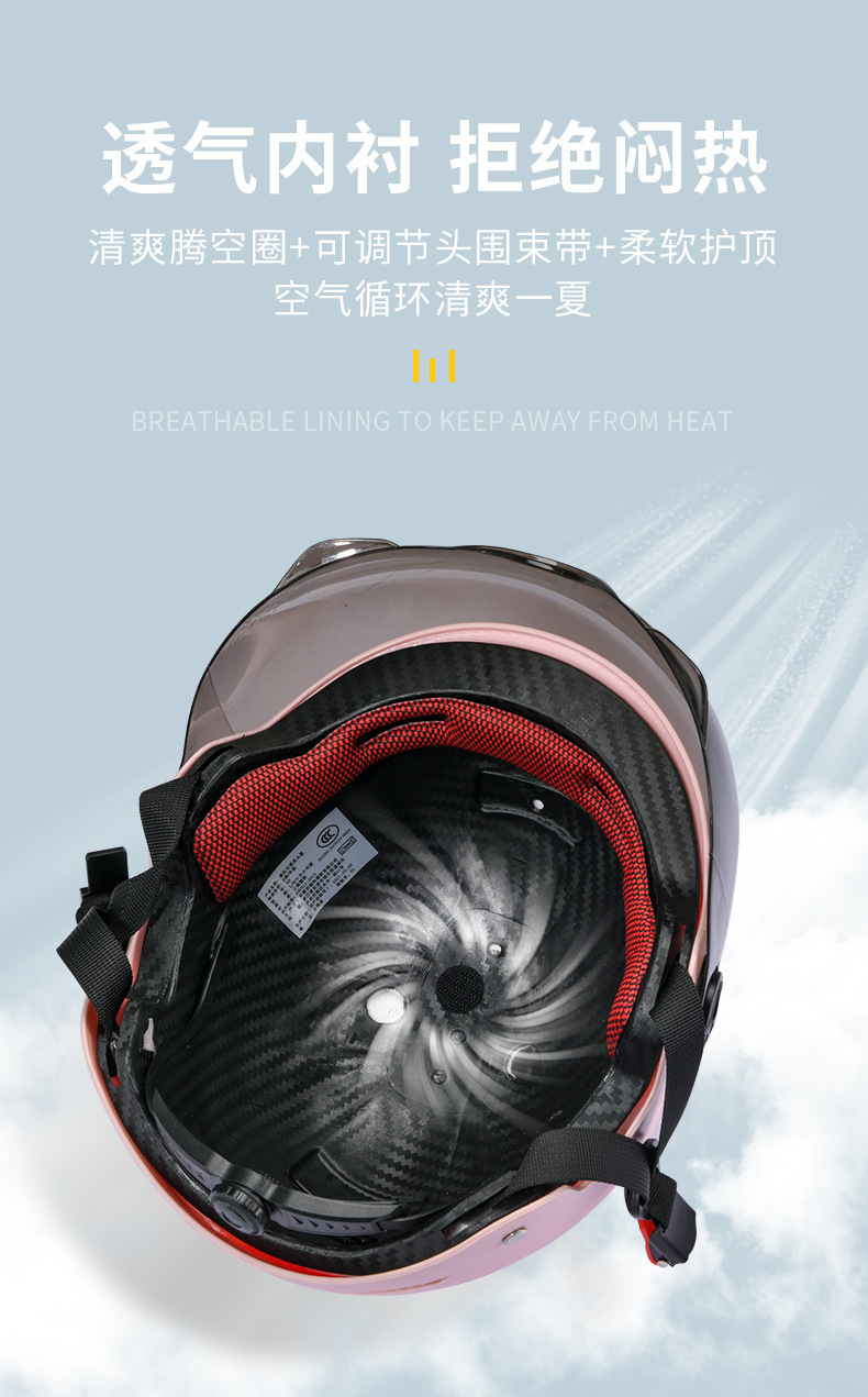 3C certified helmet for electric scooters, Harley motorcycle helmet, unisex summer helmet, safety helmet for electric scooters