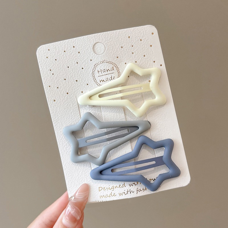 Hermosas pinzas de cabello azul leche pinzas de cabello lateral pinzas de cabello pinzas