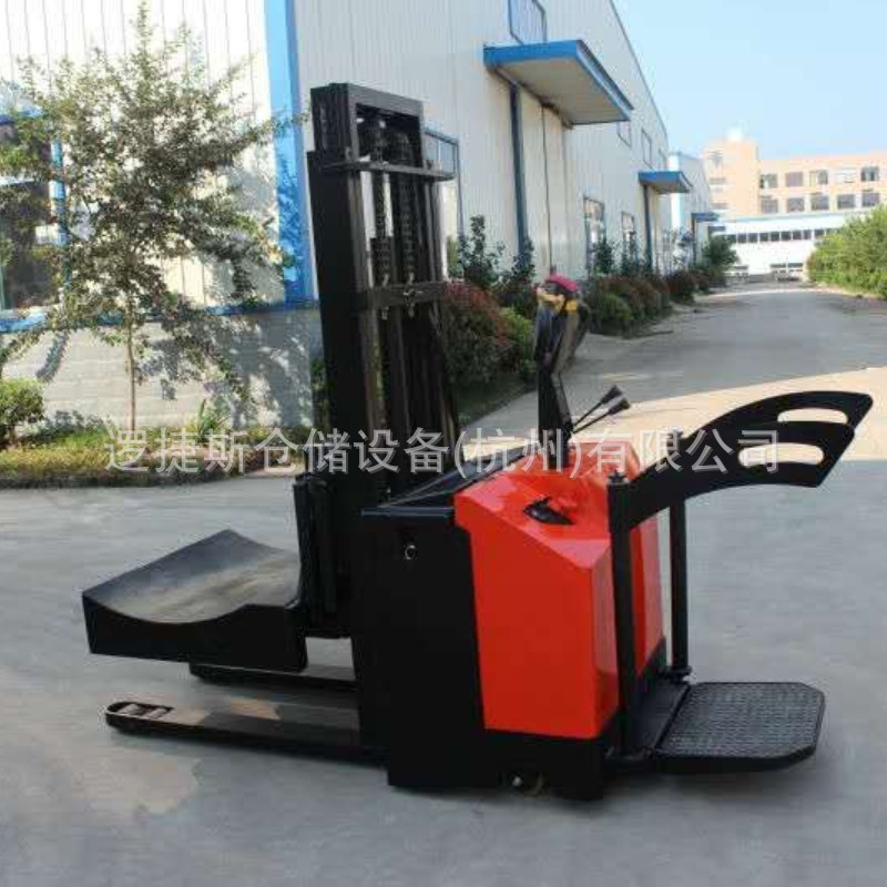 非标电动卷筒堆高车纸卷自动升降装卸搬运叉车卷膜上料堆高车