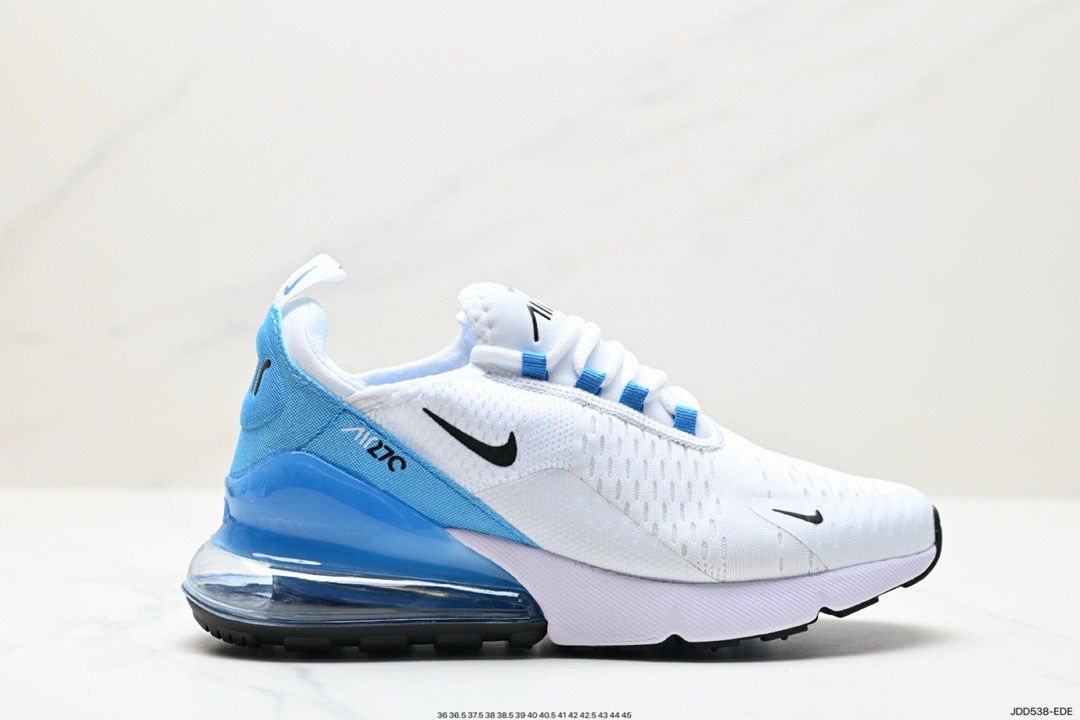 Fábrica de zapatos Putian Air Max270 cojín de aire mesh transpirable ligero zapatos de correr hombres y mujeres zapatos deportivos casuales comercio exterior