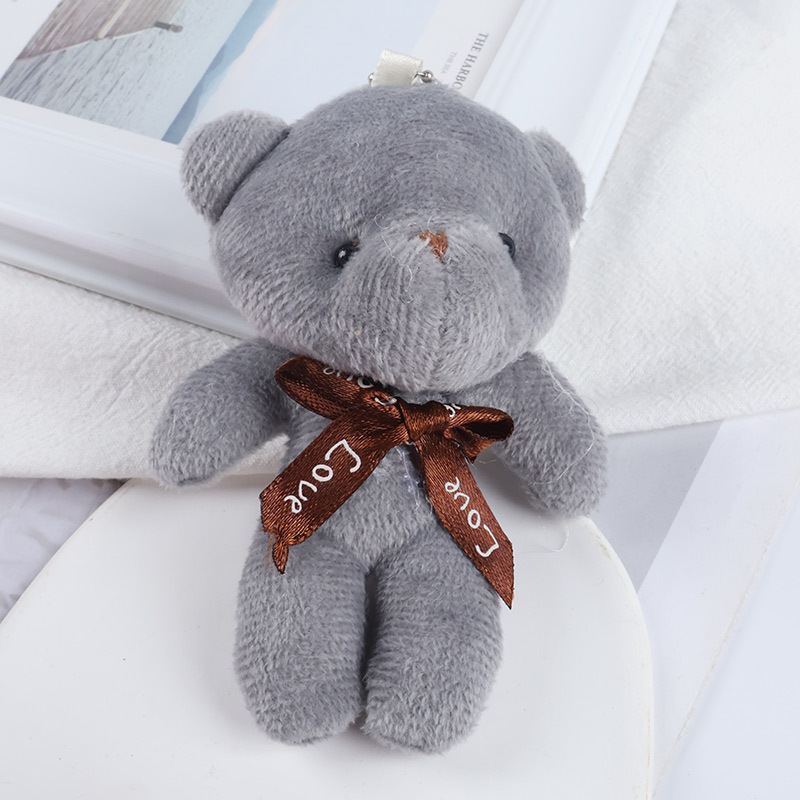かわいいクマのペンダントぬいぐるみバッグペンダントワンピースクマキーホルダーギフト花束人形アクセサリー工場卸売|undefined