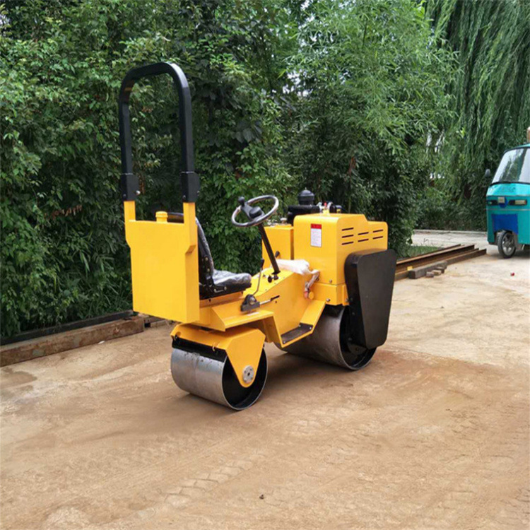 Fabricante de 5 toneladas SDBM5000 construcción de ingeniería tipo rodillo de acero doble rodillo pequeño