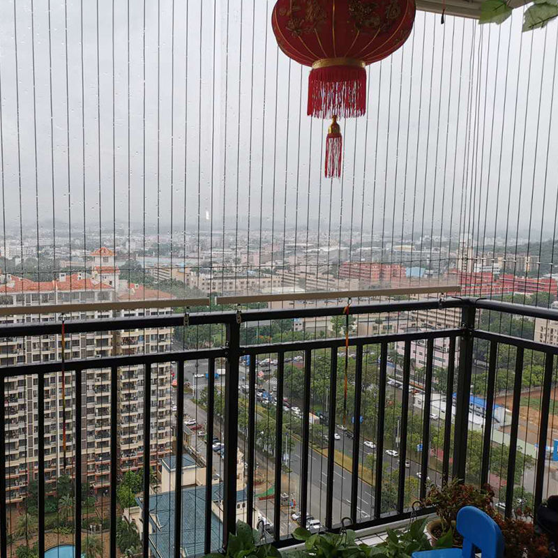♔ Balcony Rain-Shading Curtain, Windproof and Rainproof Curtain, Balcony Transparent Roller Curtain, Rain-Shading Curtain, Rainproof Curtain, Rain-Blocking Curtain