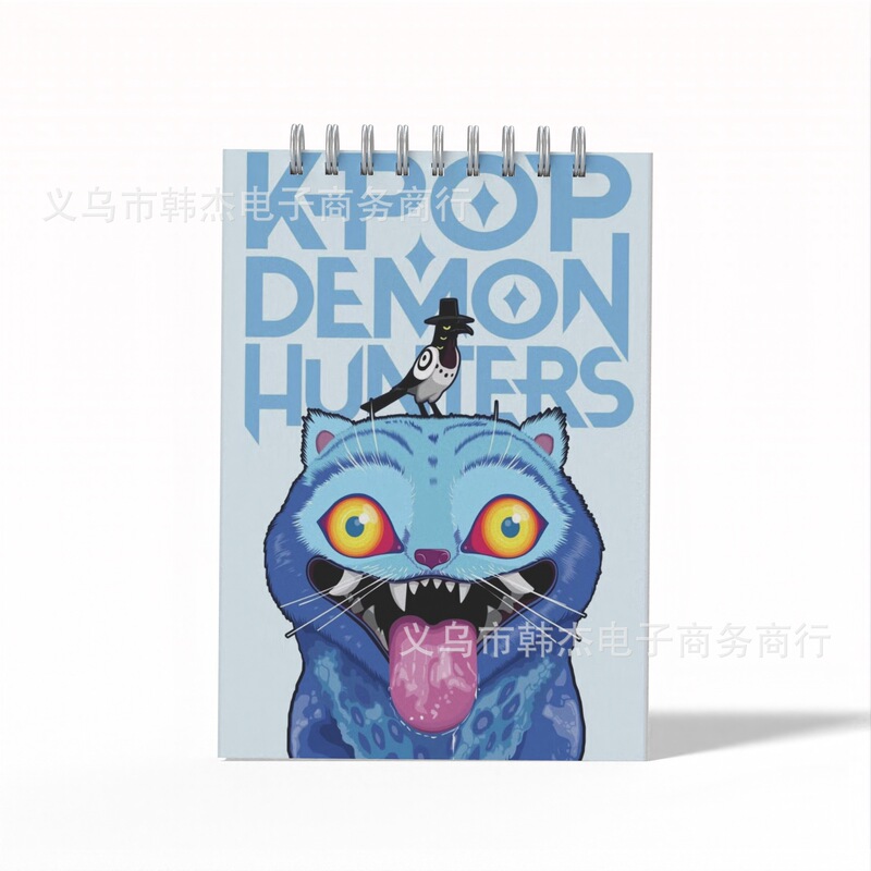 定 制K-pop demon hunter猎魔女团周边学生A6文具线圈本笔记本|undefined