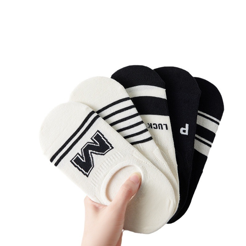 JuShuiTan nuevos calcetines de verano delgados calcetines invisibles de mujer ZhuZhu