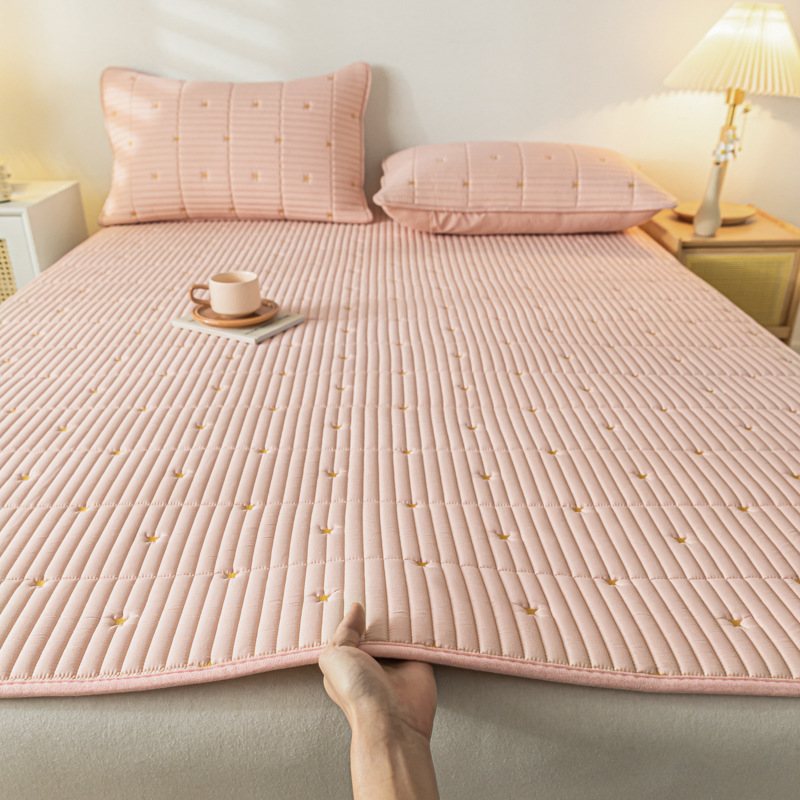 2024 new 1cm thick latex mattress thin Simmons protective pad bed pad