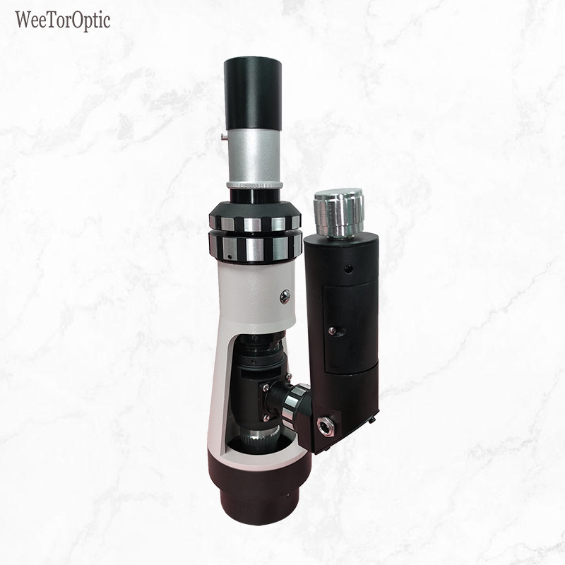 出厂价便携手持式金相显微镜 高清成像带LED照明工业金相分析鉴定