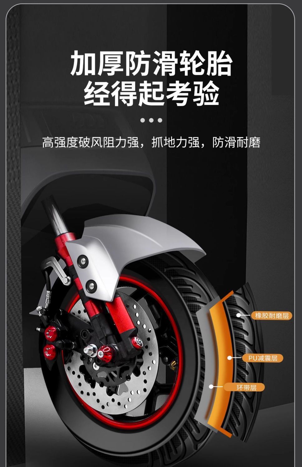 Electric Motorcycle for Home Use, High-Speed Long-Distance