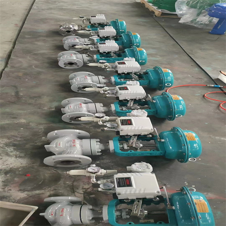 ZJHP-16C DN350薄膜单座流量压力温度比例