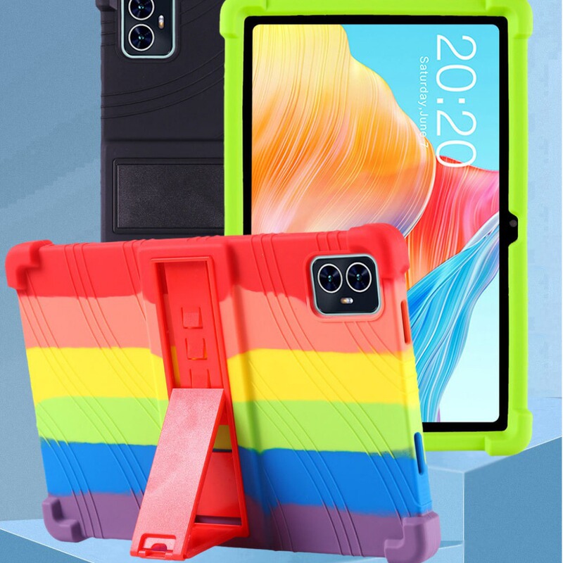 Suitable for Teclast M50 Protective Case Teclast M50Pro 10.1inch Silicone Protective Shell Anti-Fall Leather Case