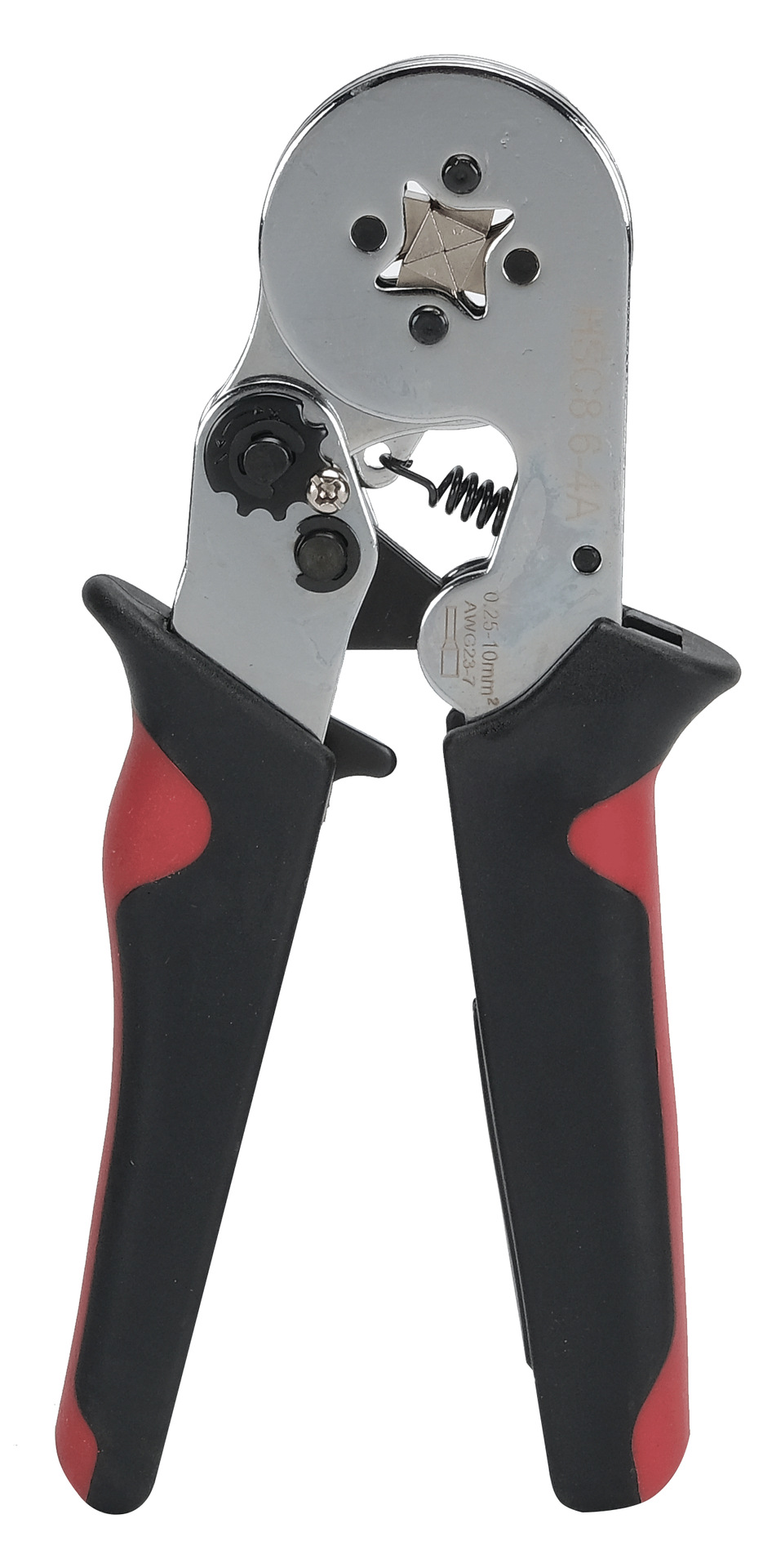 HSC8 6-4A (검은 색과 빨간색) 크롬 도금