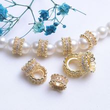 ��ɫ14K������ʯ�A���U�մ��С�U�����и���DIY���������
