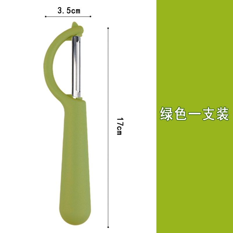 Cuchillo de corte de frutas de cocina de patatas regalo gran cantidad de cuchillo de raspado multifuncional de acero inoxidable puede no