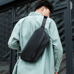 Marco Leiden Upgraded Large Capacity Men's Fashion Hip Bag Crossbody Bag Waterproof Large Capacity Crossbody Bag