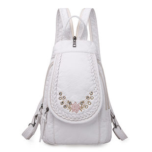 (Cross-border trading), universal backpack, chest bag, polyurethane fashionable one-shoulder bag, Korean style