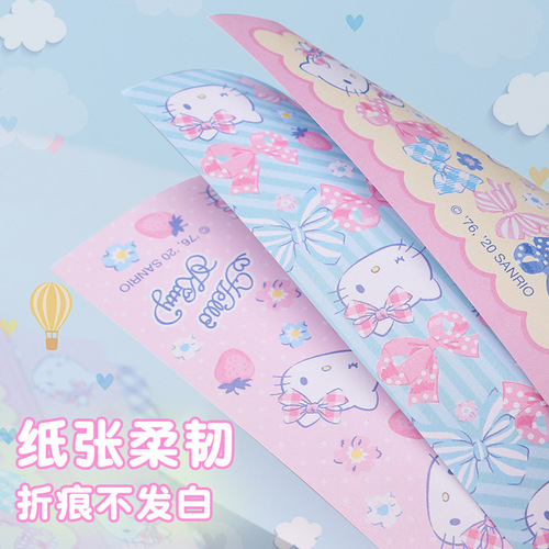 Children's origami craft paper, Cocomelon color paper, Sanrio origami paper, kindergarten square cartoon color paper, Melody