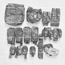 21携行具配件训练战术背心水壶袋电台袋步Q弹夹袋快拆装具马甲