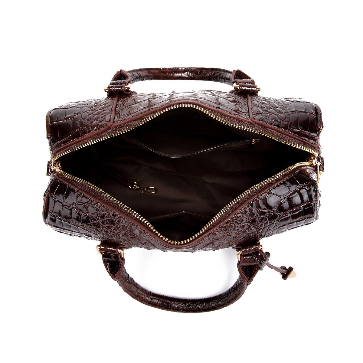 750g Weight Polyester Lining Material Zipper Closure Type Top Handle Strap Type Handbag Bags Type Women's Large All Seasons Pu Leather Crocodile Classic Style Square Zipper Handbag