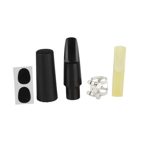 Manufacturer wholesale alto saxophone mouthpiece set five-piece mouthpiece hat clip reed tooth pad musical instrument wholesale