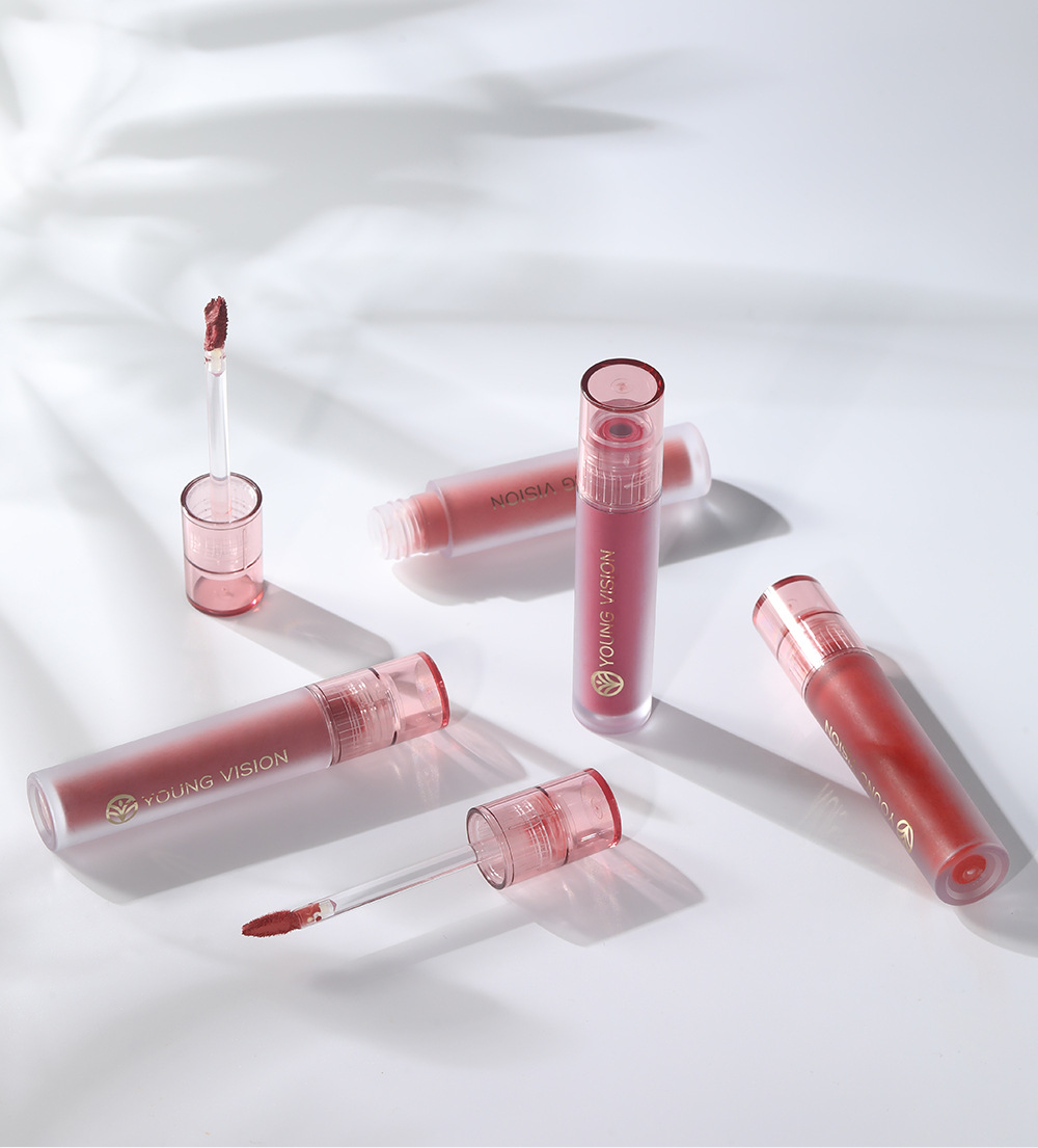YOUNG VISION Matte lip gloss, velvet, non-stick, 6 colors available, liquid lipstick lip gloss undefined