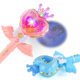 Factory wholesale girl jewelry light music fairy magic stick children play house girl jewelry luminous toys