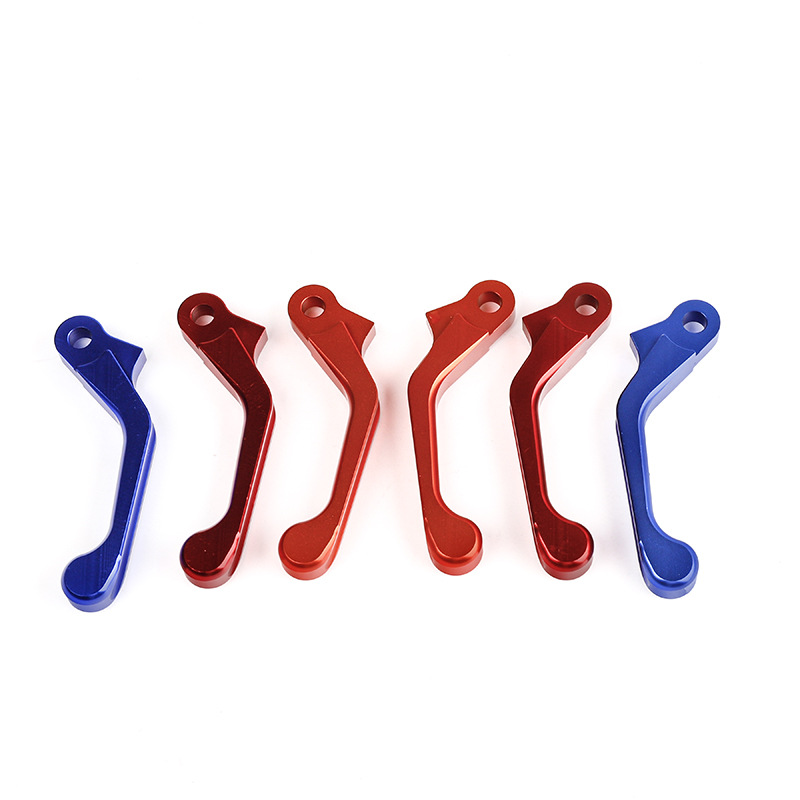 2 dedos cortos motocicleta de carretera plegable ahorro de mano de obra CNC embrague freno mango Hengshi S5 KVIS K16 Huayang T4