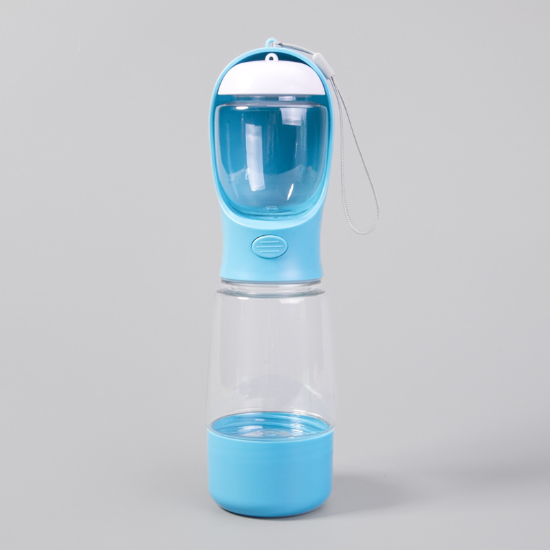 Taza de agua tres en uno multifuncional para perros al aire libre Taza para mascotas Alimentador de agua Taza de agua portátil Bebedero para perros y gatos