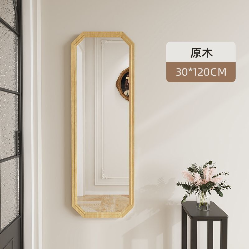 中古复古风全身镜落地镜家用加厚边框试衣镜卧室穿衣镜落地式镜子|undefined