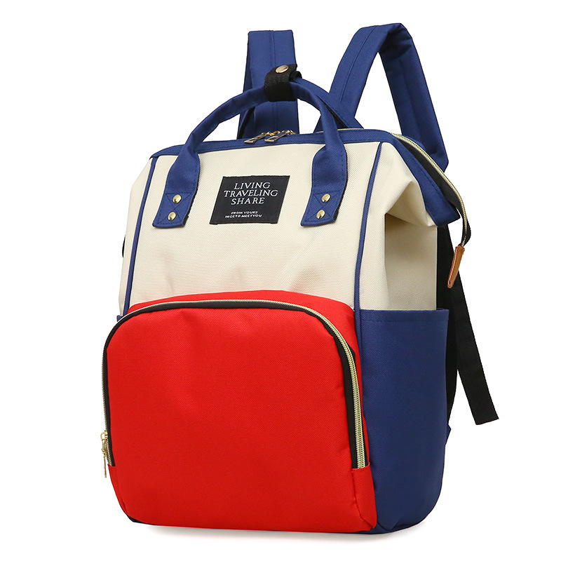 Bolso de la momia multifuncional de gran capacidad lindo portátil madre y bebé bolsa madre viaje biberón pañal mochila
