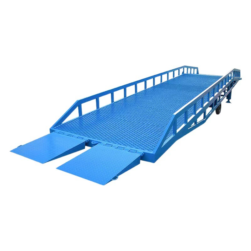 Мост восхождения на борт платформы загрузки и разгрузки контейнера мобильный мост восхождения на борт 8 тонн мобильный гидравлический мост восхождения на борт