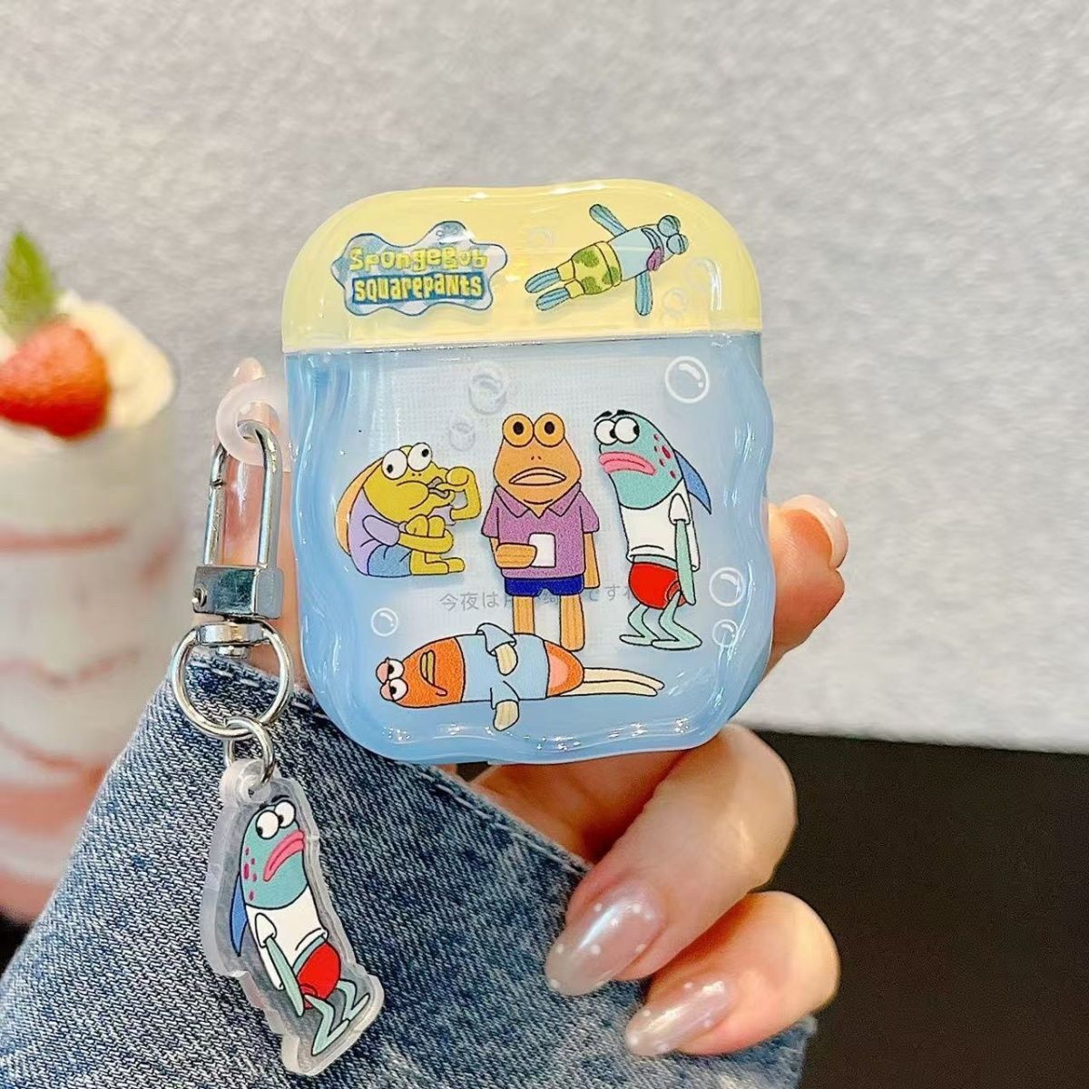 Cinco peces payaso Airpods Pro2 / 3 auriculares 5 generación nuevo Airpods 4 generación estuche Bluetooth