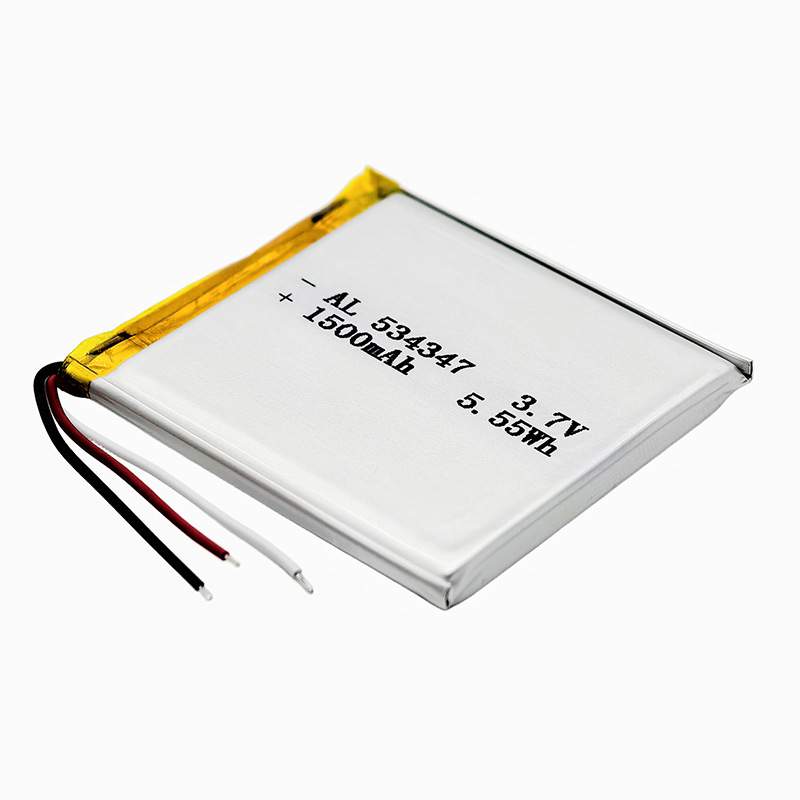 534347聚合物锂电池1500mAh 3.7V导航仪训狗器智能儿童电子学生证|undefined