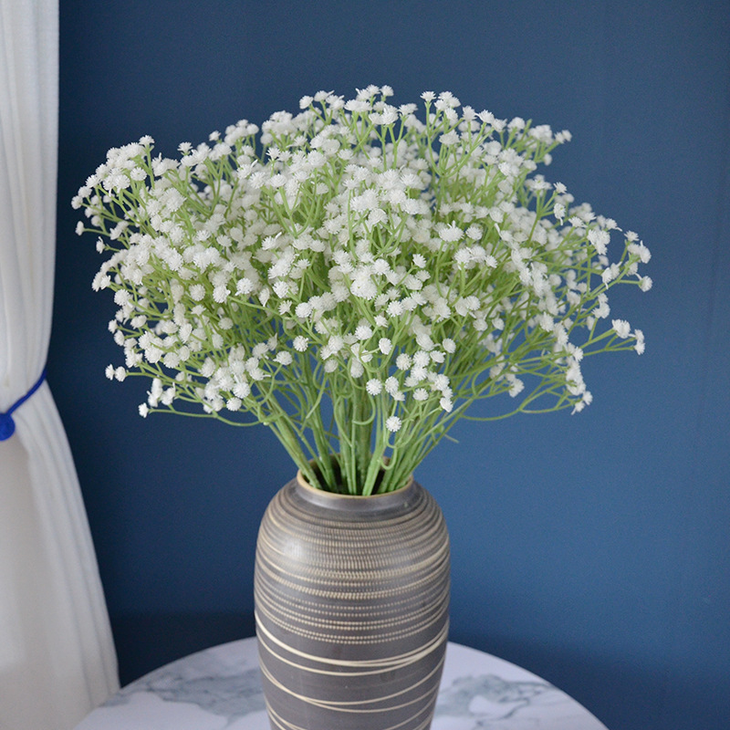 Guirnalda artificial de flores plásticas estilo cielo estrellado, decoración para bodas, dama de honor, fiestas o sesiones fotográficas, arreglo floral elegante Mori.