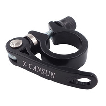 X-CANSUN自行车25.4mm锁扣快拆式管夹平衡车座管夹用于22.2mm坐管